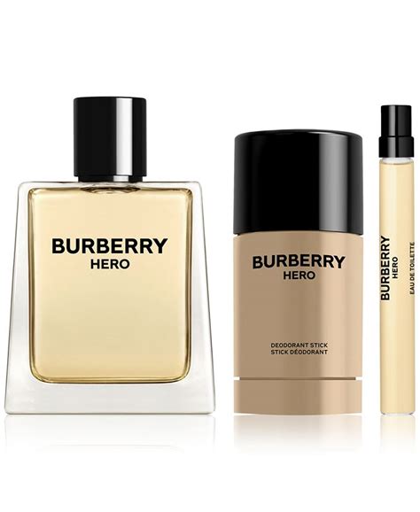 burberry hero gift set macy's|Burberry Men's 2.